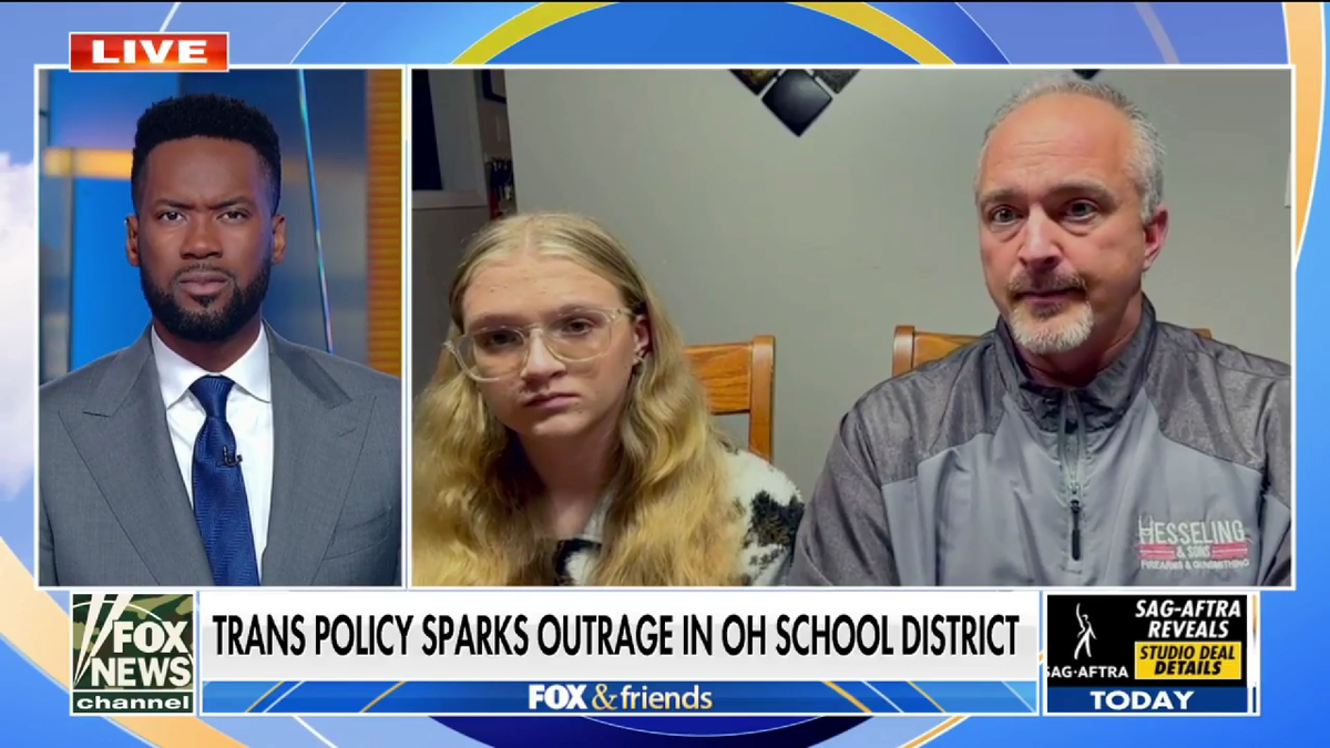 Ohio students staged a walk out to protest males being allowed in the girl's bathrooms in a story that is receiving nationwide media attention.