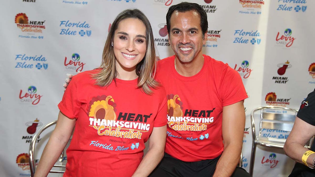 Heat’s Erik Spoelstra, wife announce divorce after 7 years of marriage 1 Erik and Nikki Spoelstra in 2019