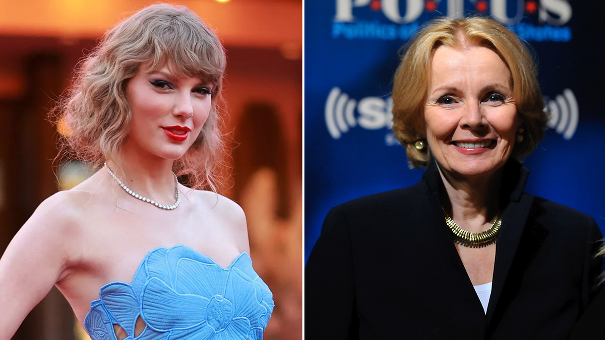 Singer Taylor Swift and columnist Peggy Noonan