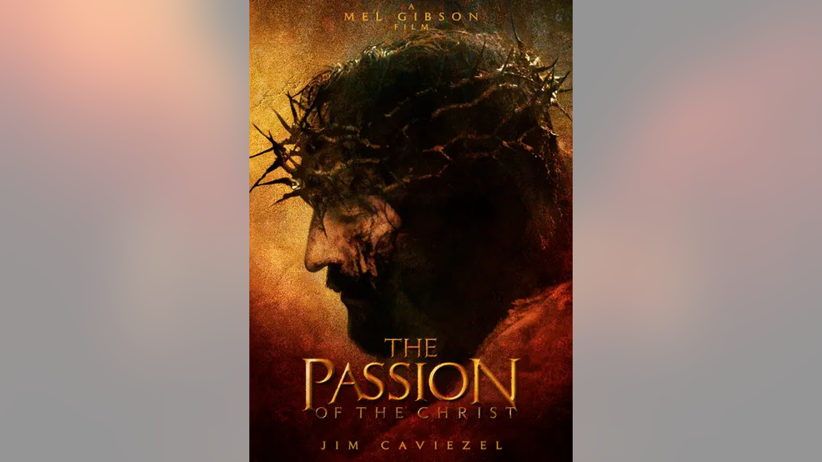 Image of Christ with crown of thorns on cover of "The Passion of the Christ"