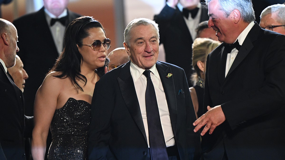 Tiffany Chen and Robert De Niro at the premiere
