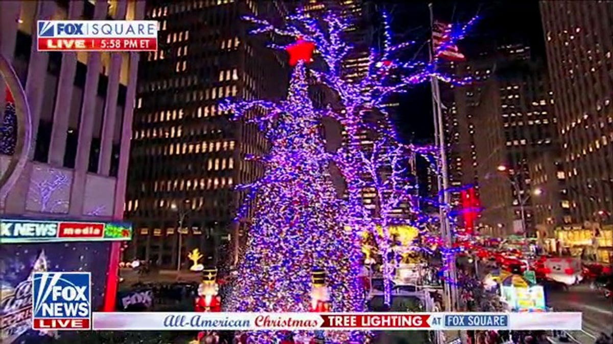 Fox News Media Christmas Tree