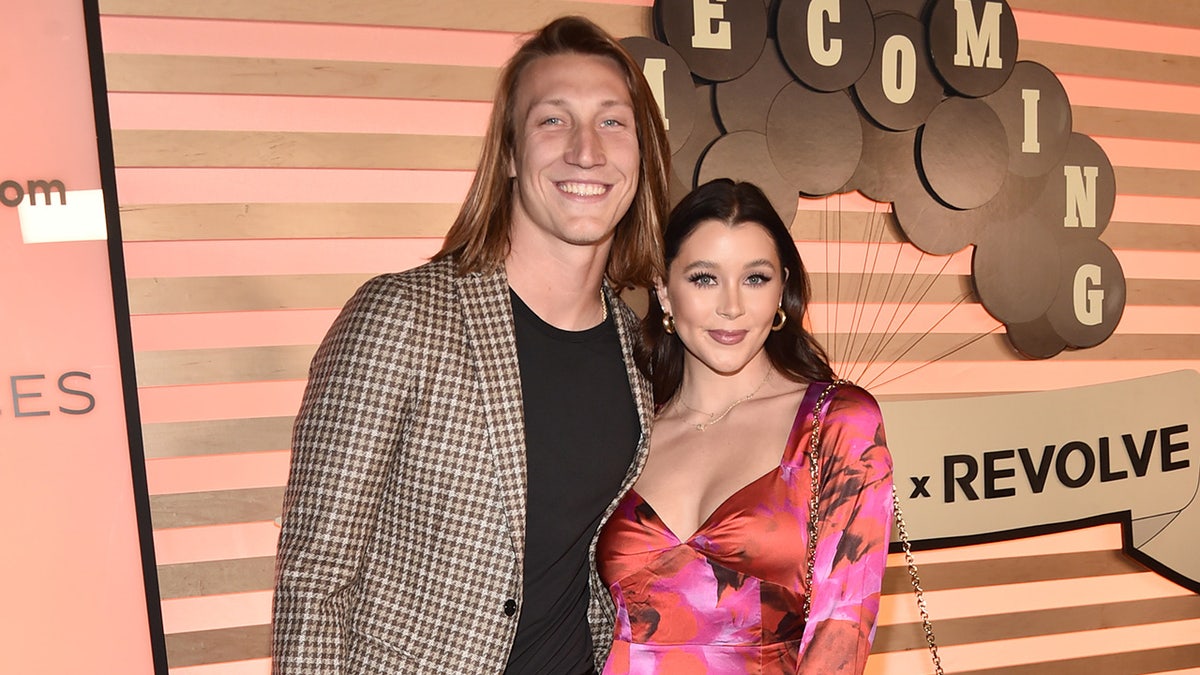 Trevor Lawrence and Marissa Lawrence