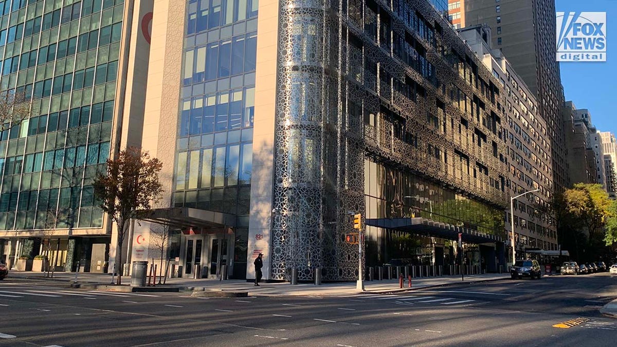 A general view of the Turkish Consulate General in New York City