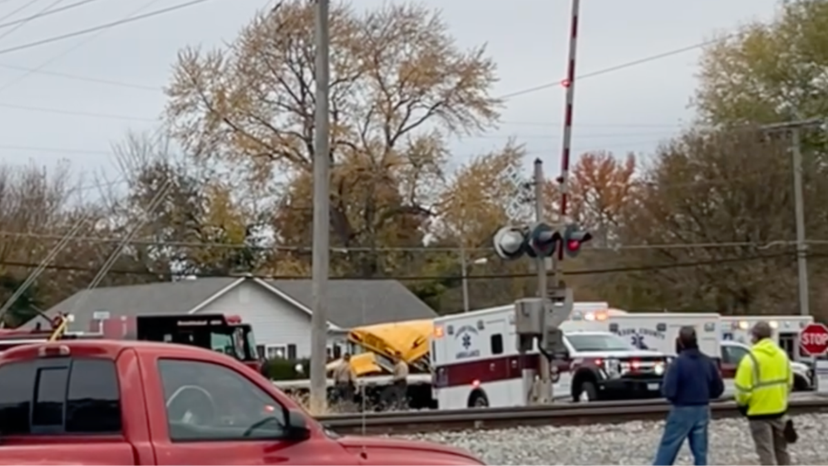 School bus crash in Illinois