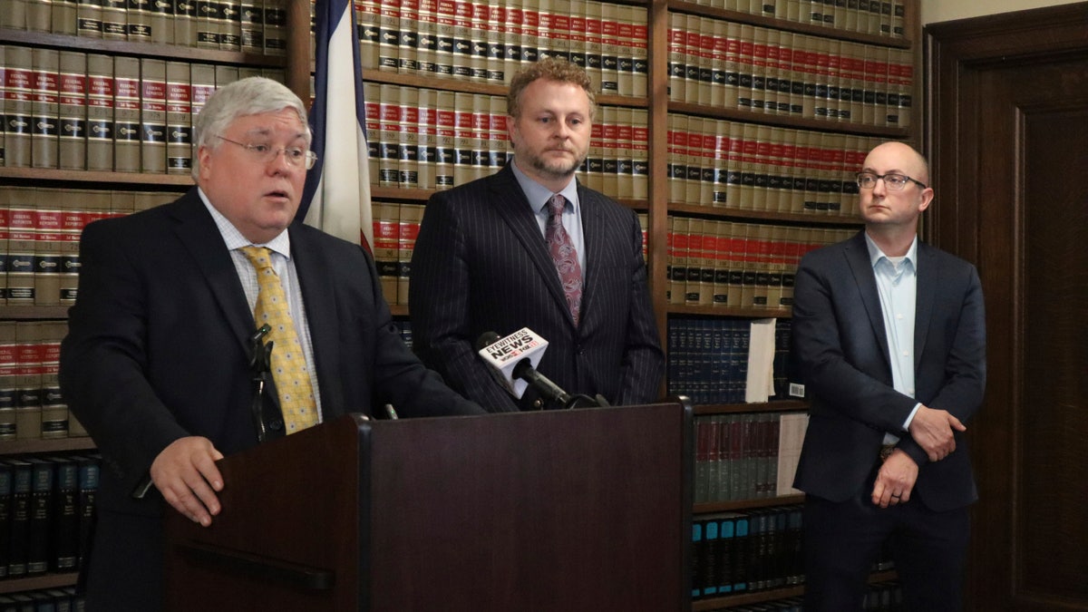 West Virginia Attorney General Patrick Morrisey speaks