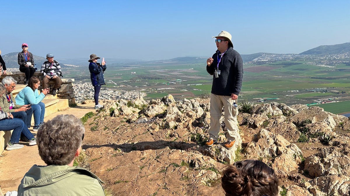 Israeli tour guide Yoav Rotem