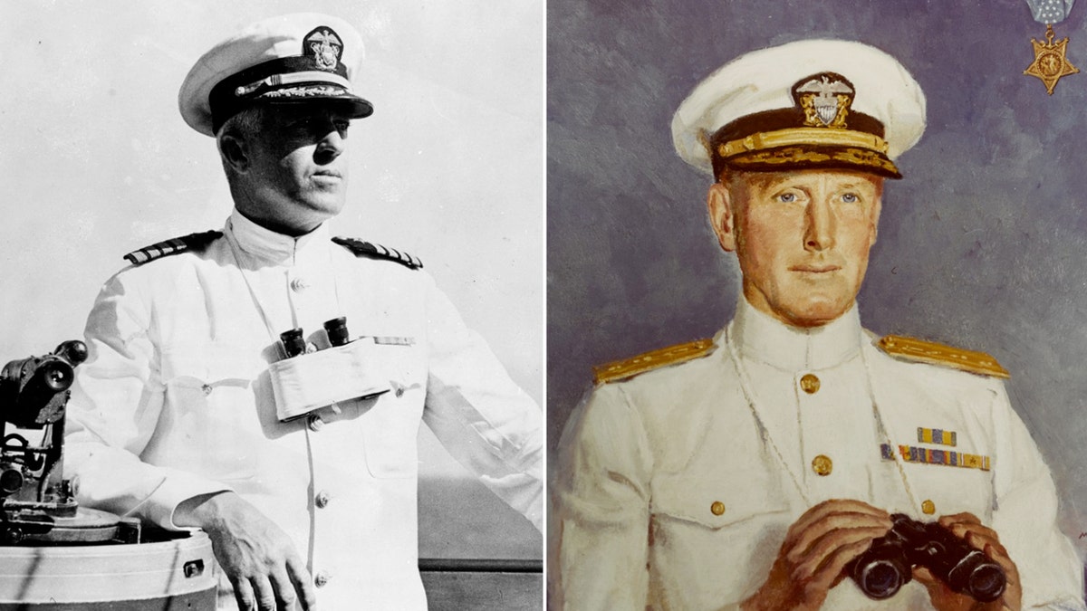 portraits of navy officers