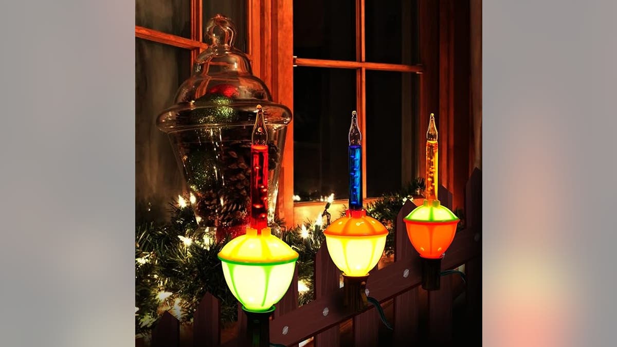 Old Fashion Vintage String Lights for Christmas Tree