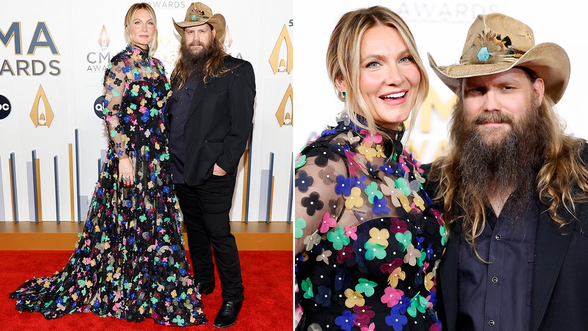 Chris Stapleton and wife Morgane