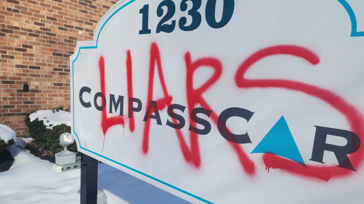 CompassCare sign