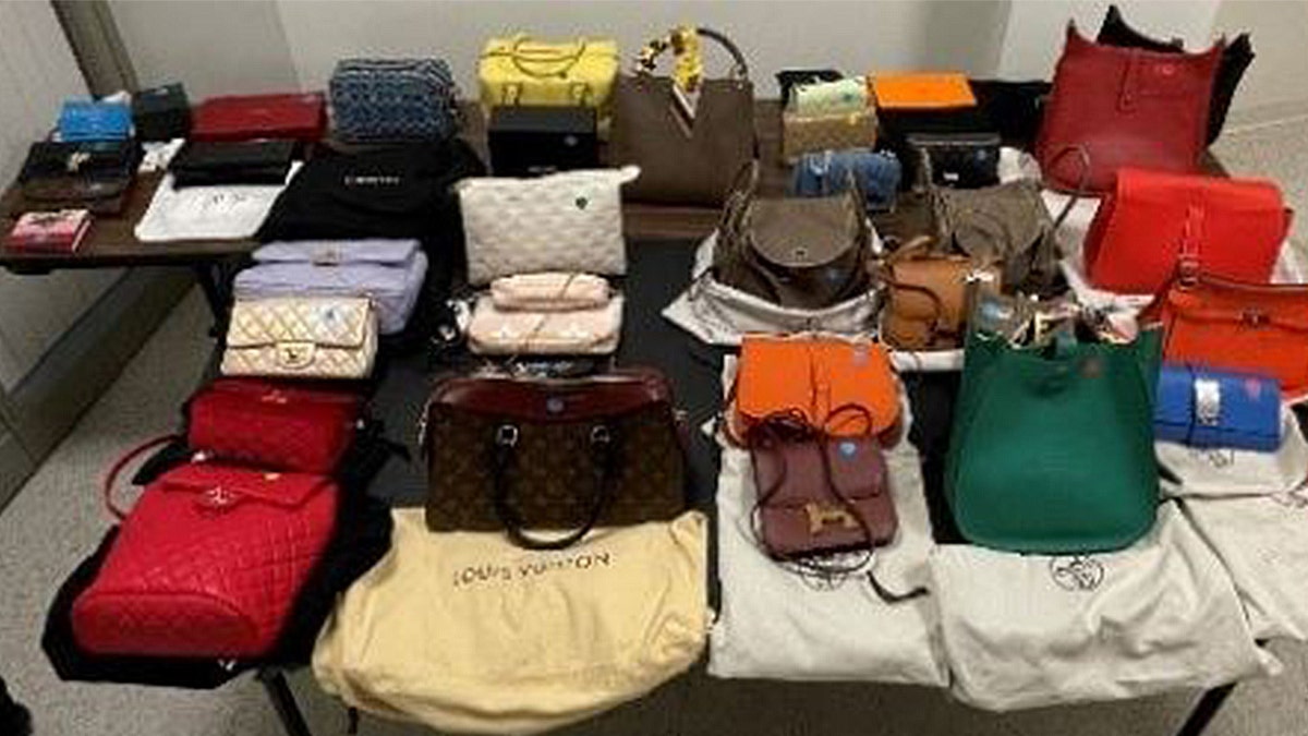 Luxury purses found at home of "fence" Karla Sunceri