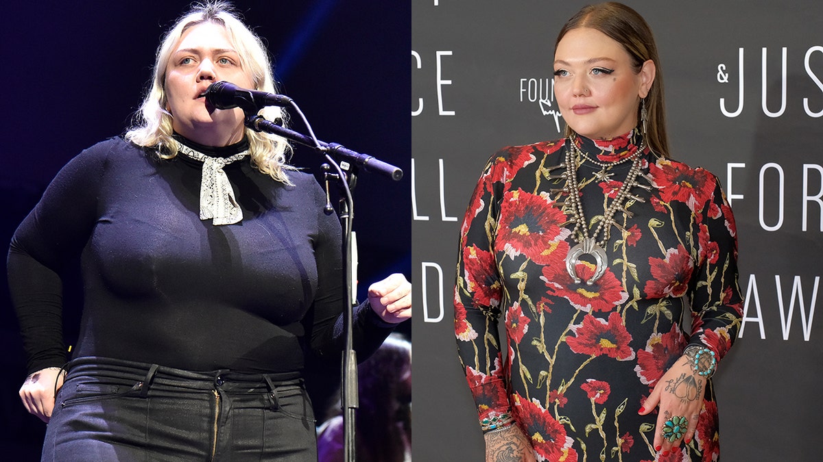 Elle King then and now split