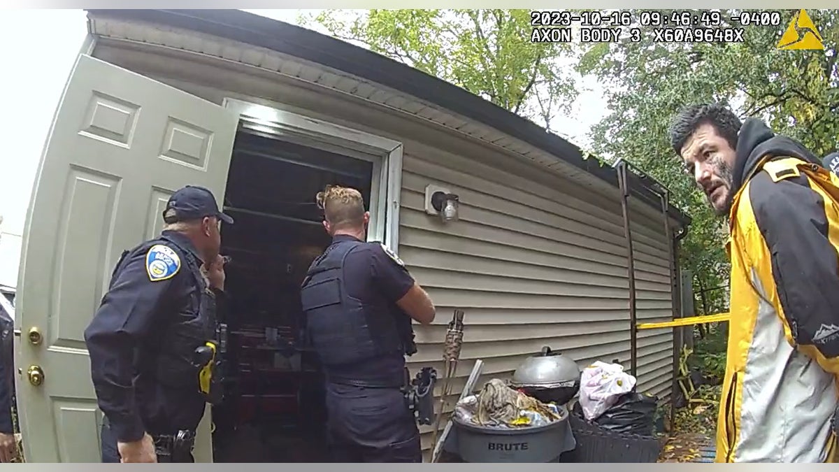 William Mozingo seen being arrested in bodycam footage