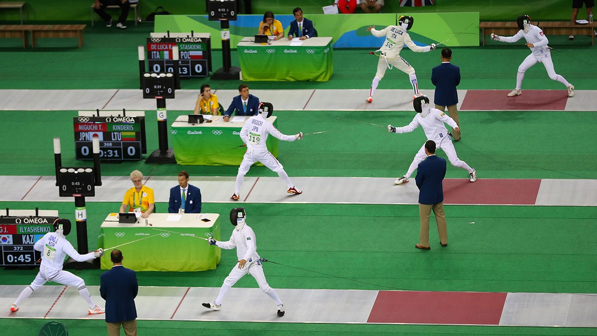 Fencers at Olympics