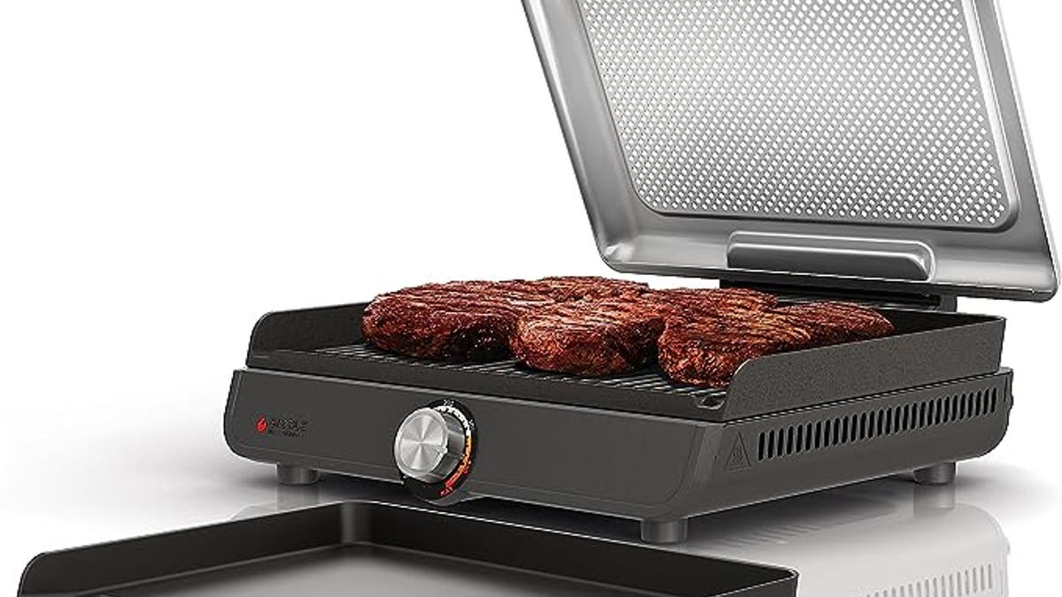 Ninja GR101 Sizzle Smokeless Indoor Grill & Griddle