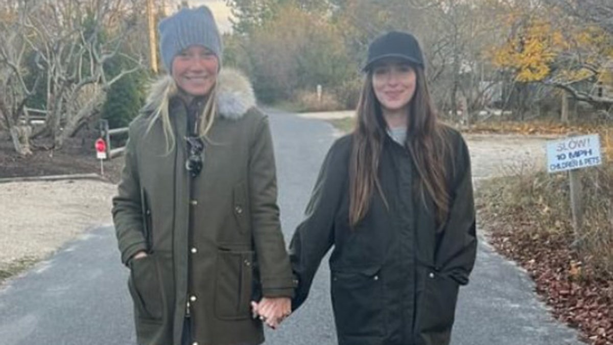 A photo of Gwyneth Paltrow and Dakota Johnson