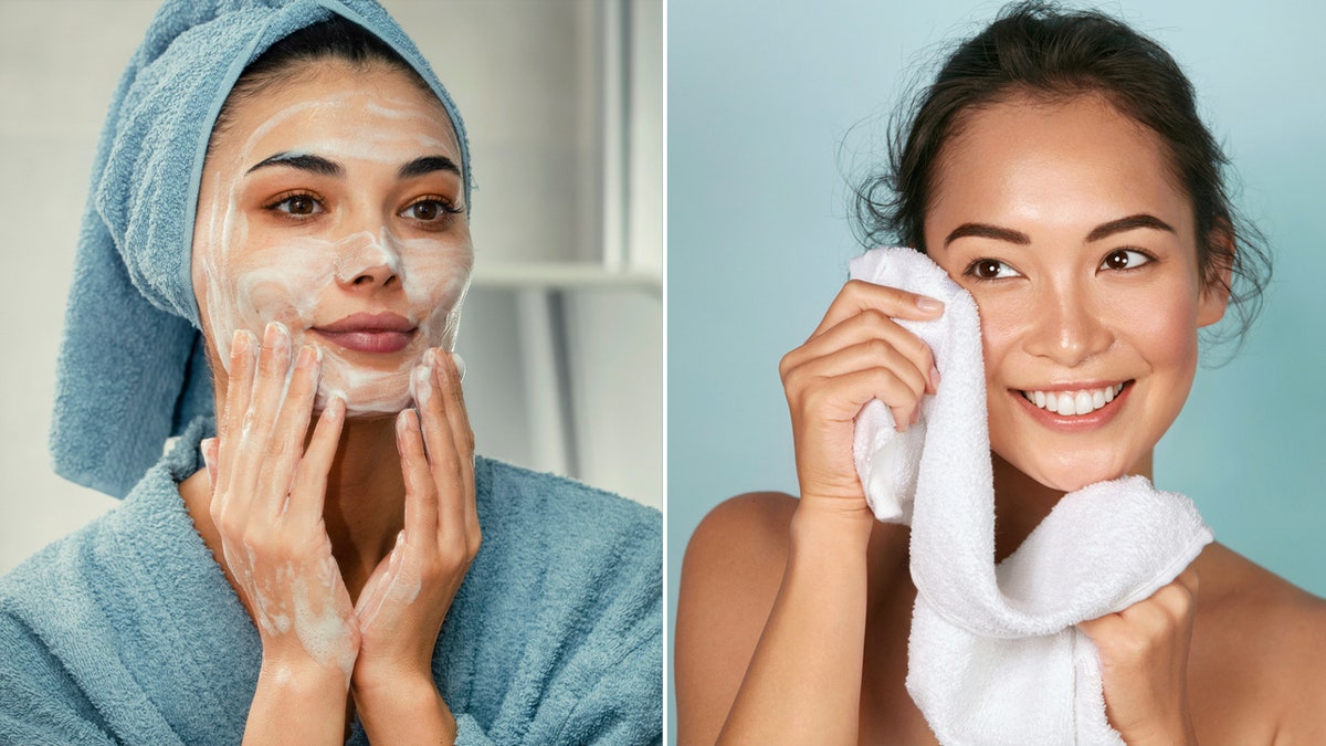 how oftern to wash your face split