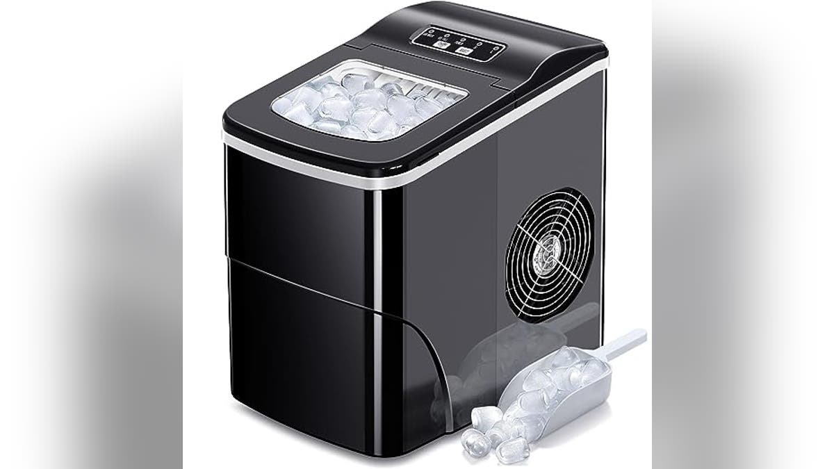 AGLUCKY Countertop Ice Maker Machine