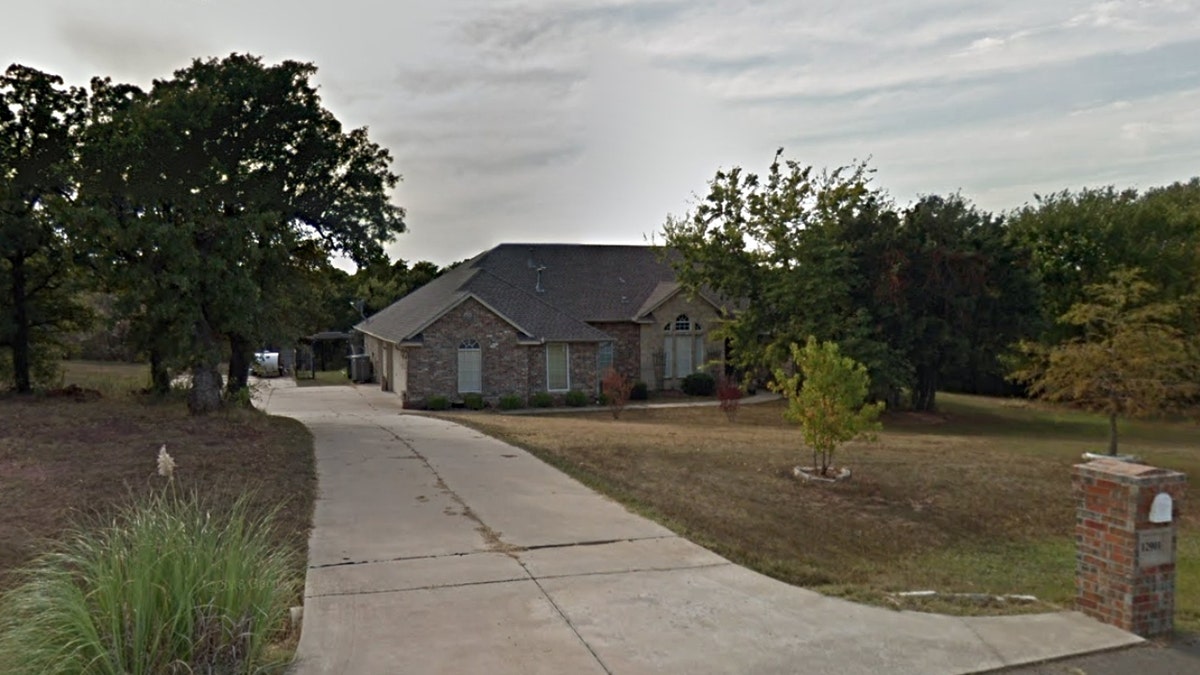 Lynda Watts' residence on Blue Quail Drive in Oklahoma