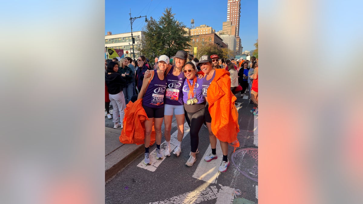 Friends at NYC Marathon