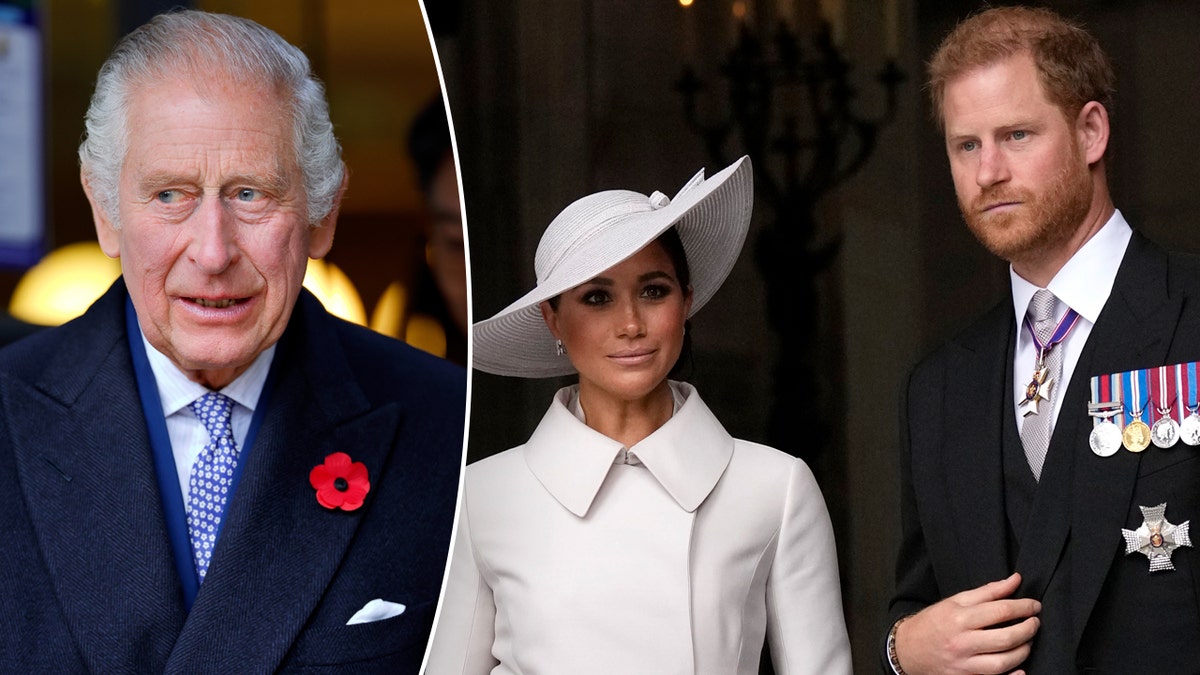 King Charles, Harry and Meghan split
