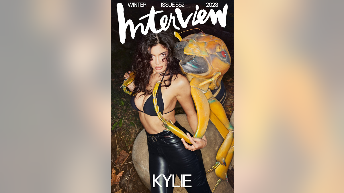 Kylie Jenner Interview magazine cover