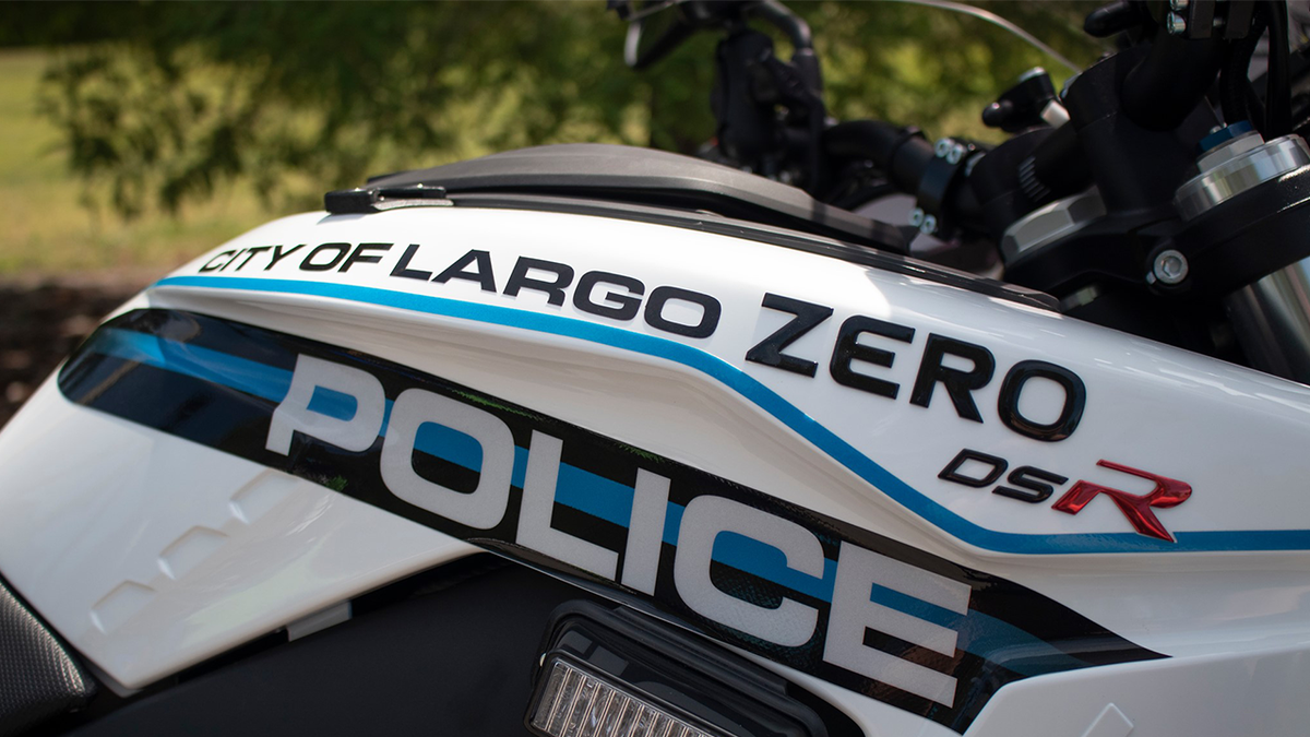 Largo Police motorcycle