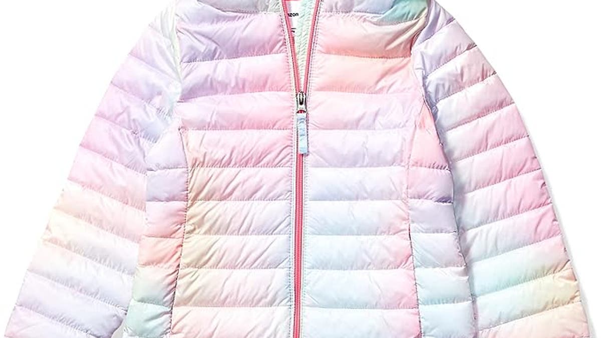 Amazon Essentials Girls and Toddlers' Lightweight Hooded Puffer Jacket