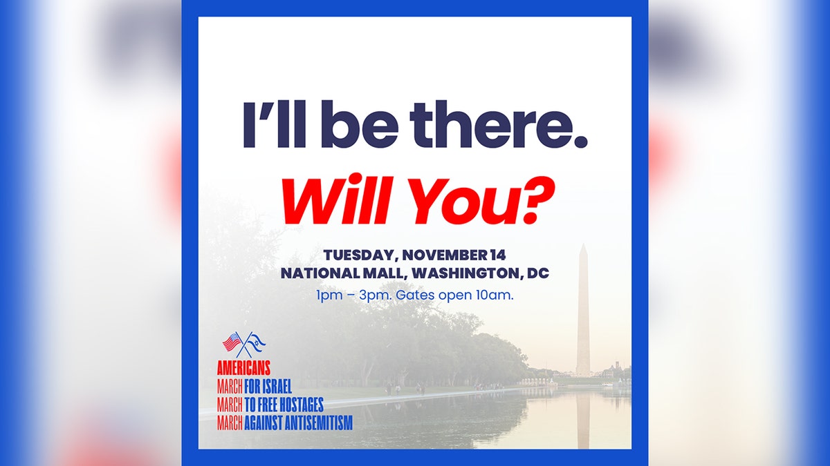 A graphic that reads, "I'll be there. Will you?"