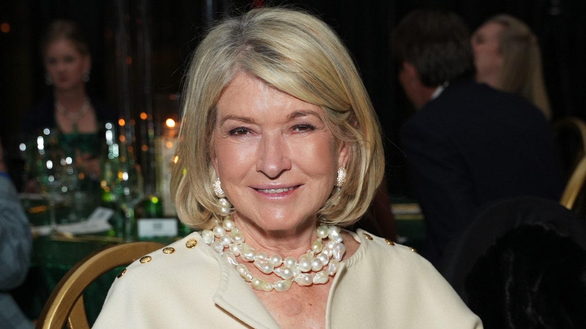 Martha Stewart smiling