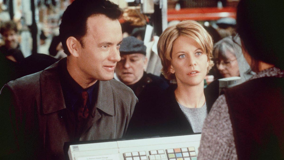 meg ryan and tom hanks in youve got mail 