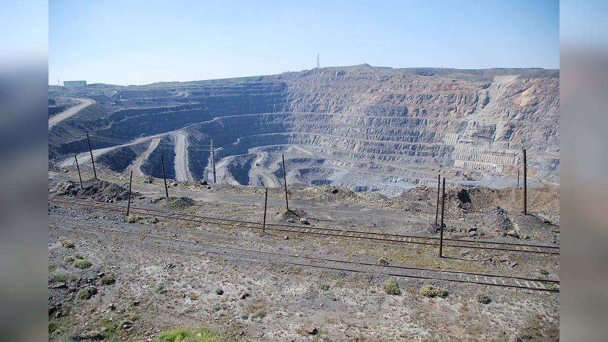rare-earth mine near China