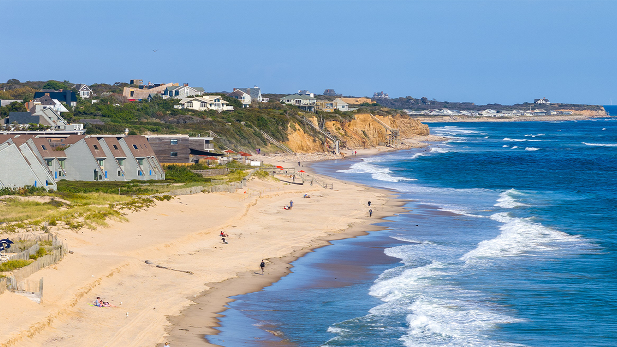 Montauk beach in New York 