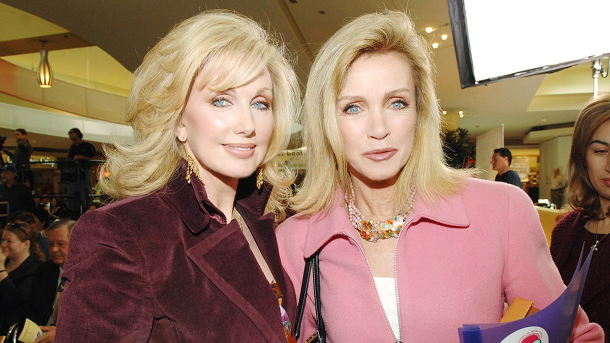 Donna Mills and Morgan Fairchild