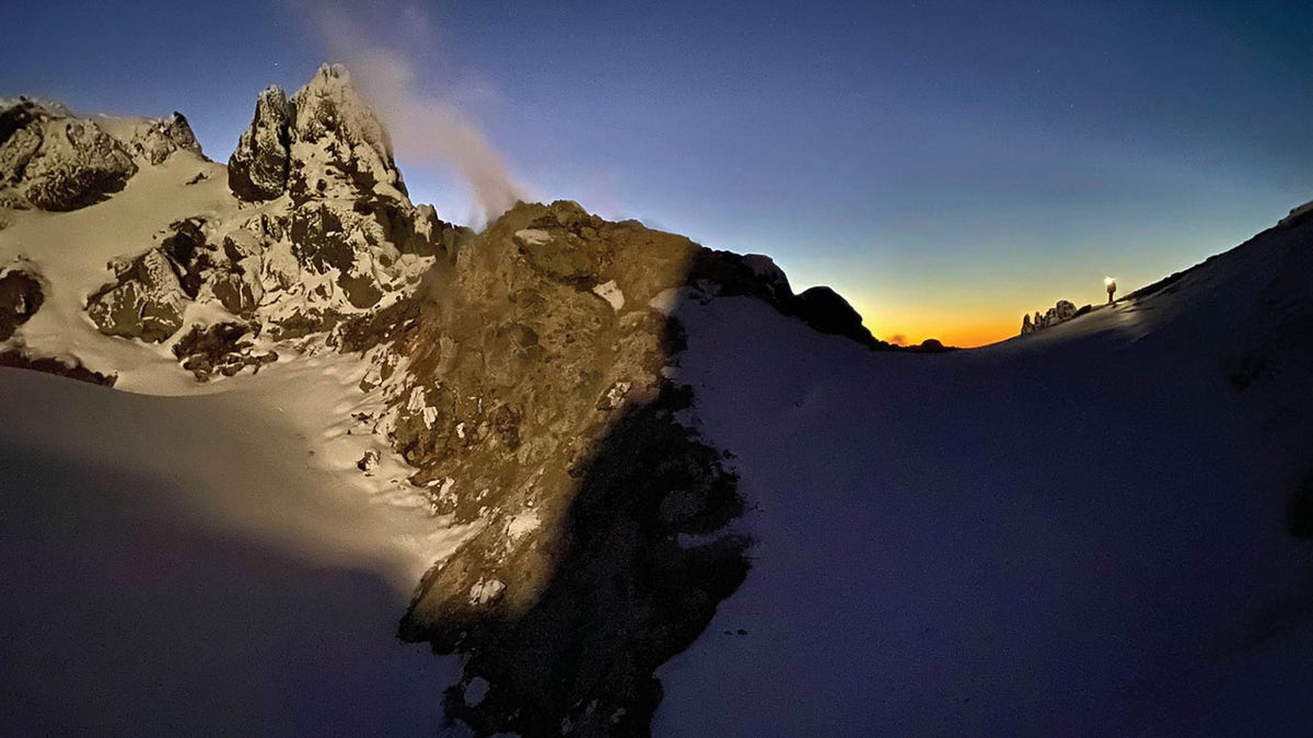Mt. Hood near evening