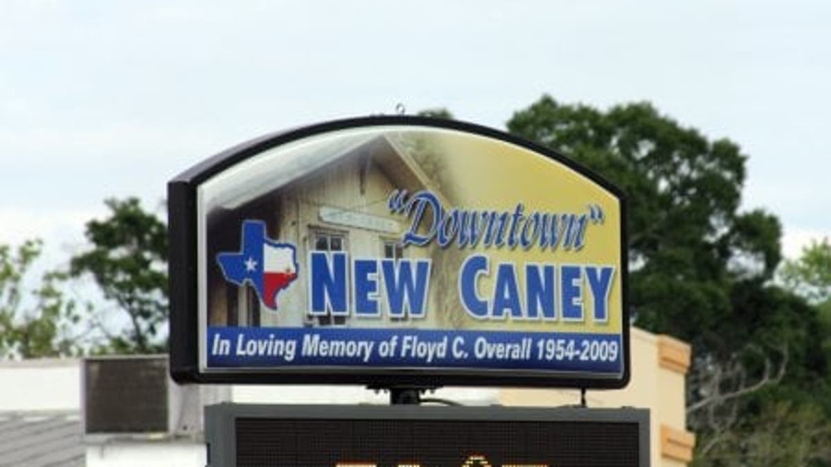 New Caney, Texas Downtown sign