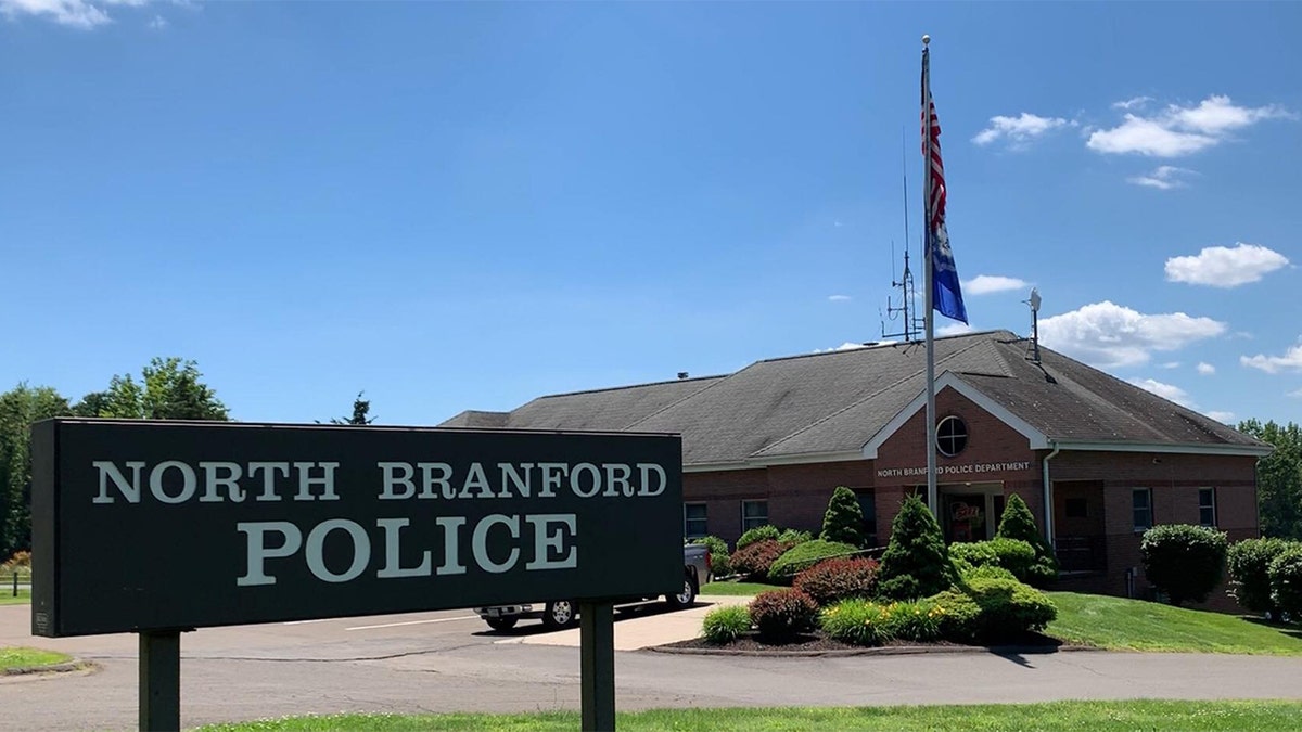 The North Branford Police Department headquarters