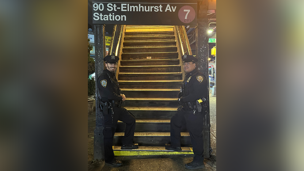 NYC Police Officers' Heroic Rescue of Subway Commuter Caught on Camera in Queens