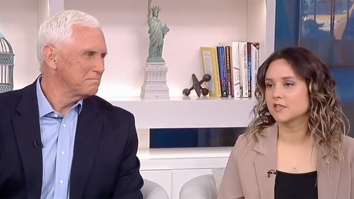 Mike Pence and daughter Charlotte Pence Bond