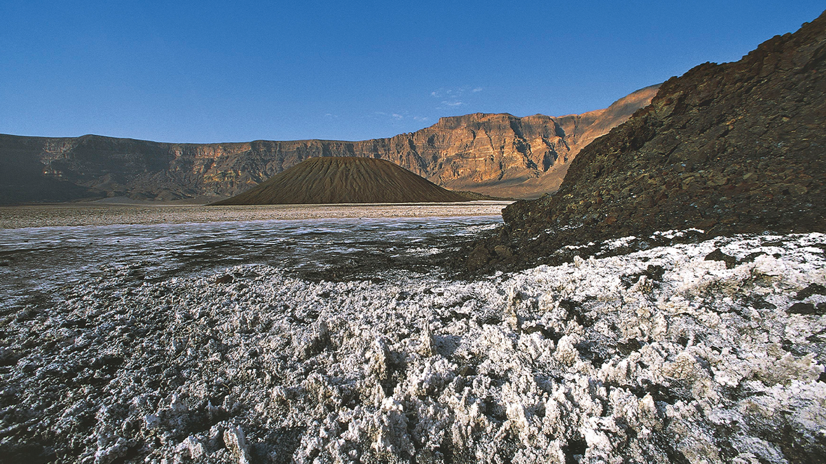 photo from on ground in Trou au Natron in Chad