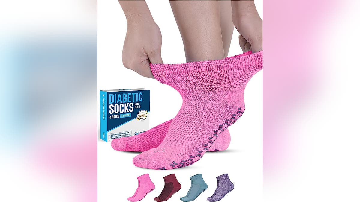 Doctor's Select Diabetic Socks with Grips