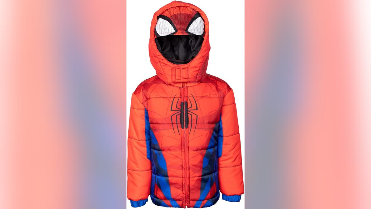 Marvel Avengers Zip-Up Winter Coat Puffer Jacket Toddler to Big Kid