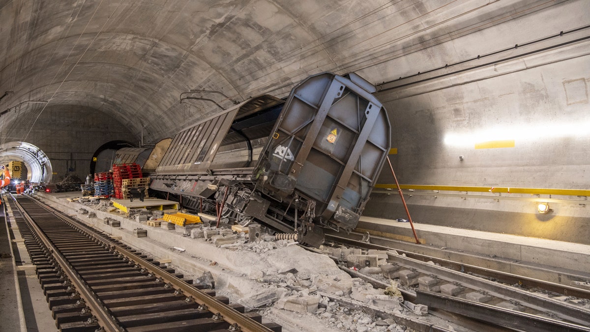 Derailment Damages Close World’s Longest Rail Tunnel Until Next ...