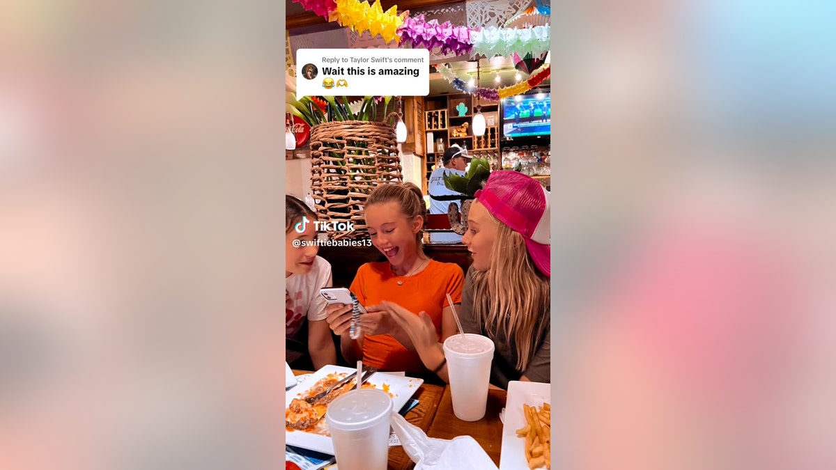 taylor swift responds to TikTok