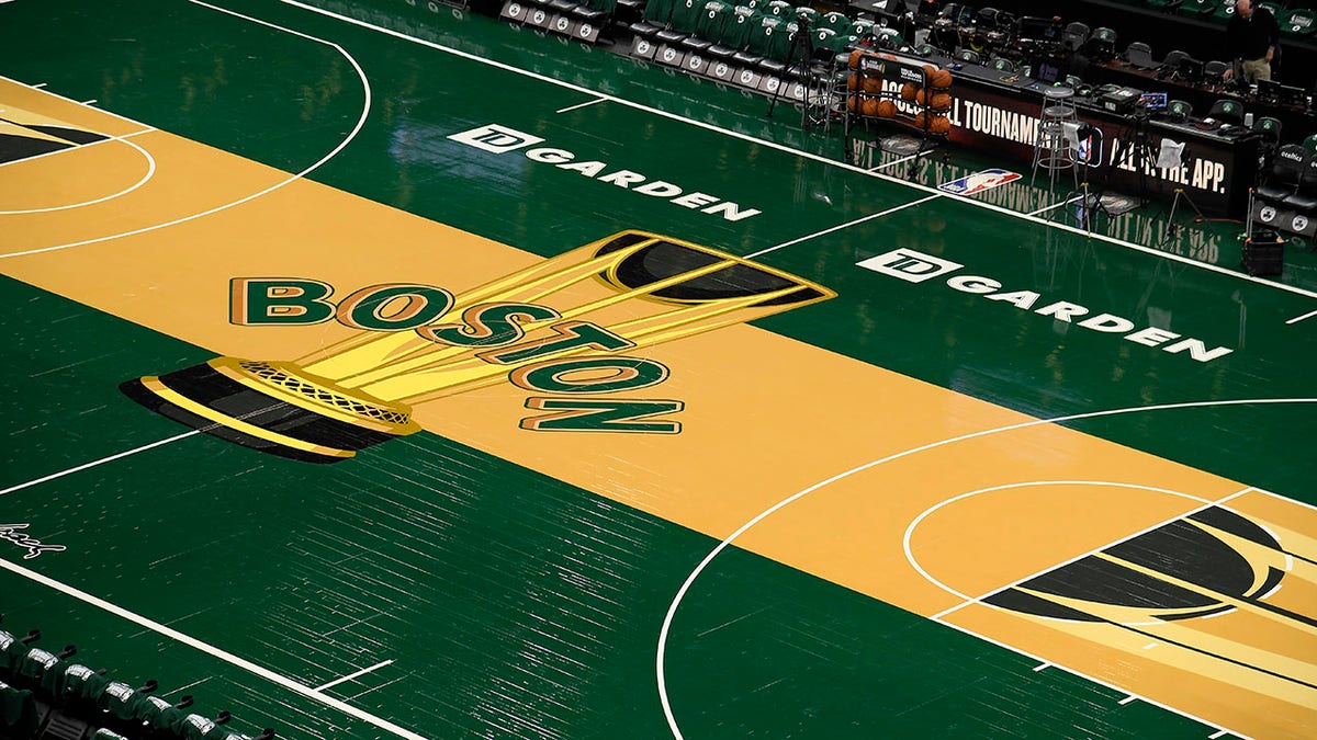 Celtics tournament court