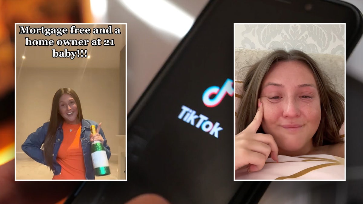 TikTok star celebrates first-time home purchase