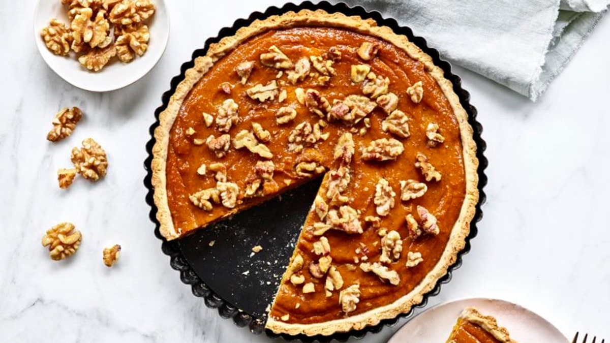 walnut pumpkin pie CMS