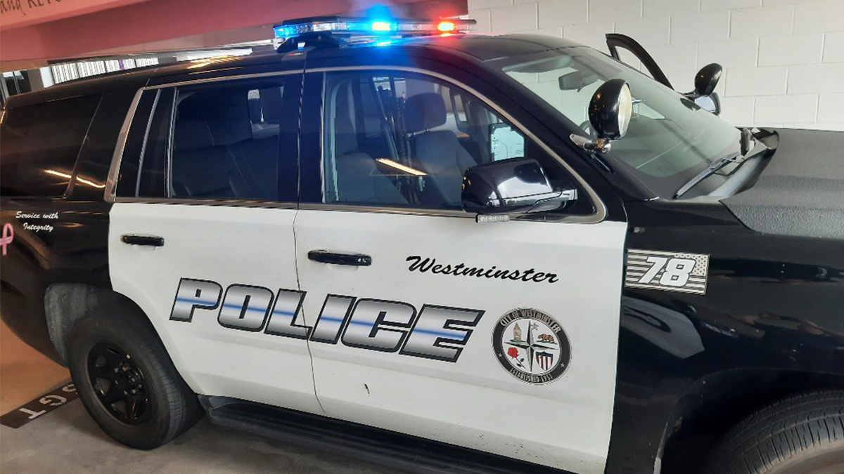 Westminster Police Department car