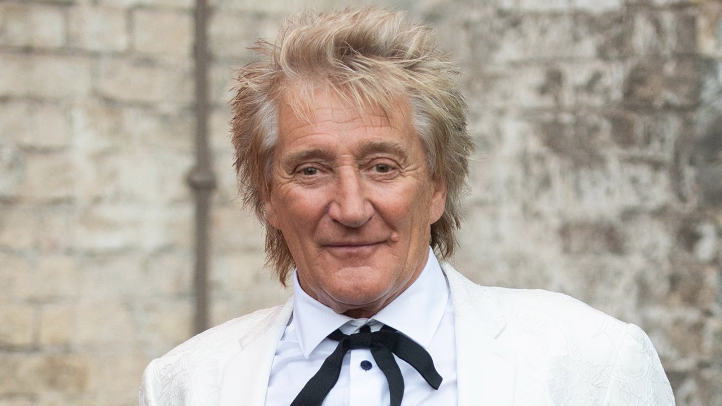 Rod Stewart and Penny Lancaster Dismiss Rumors of Marital Discord